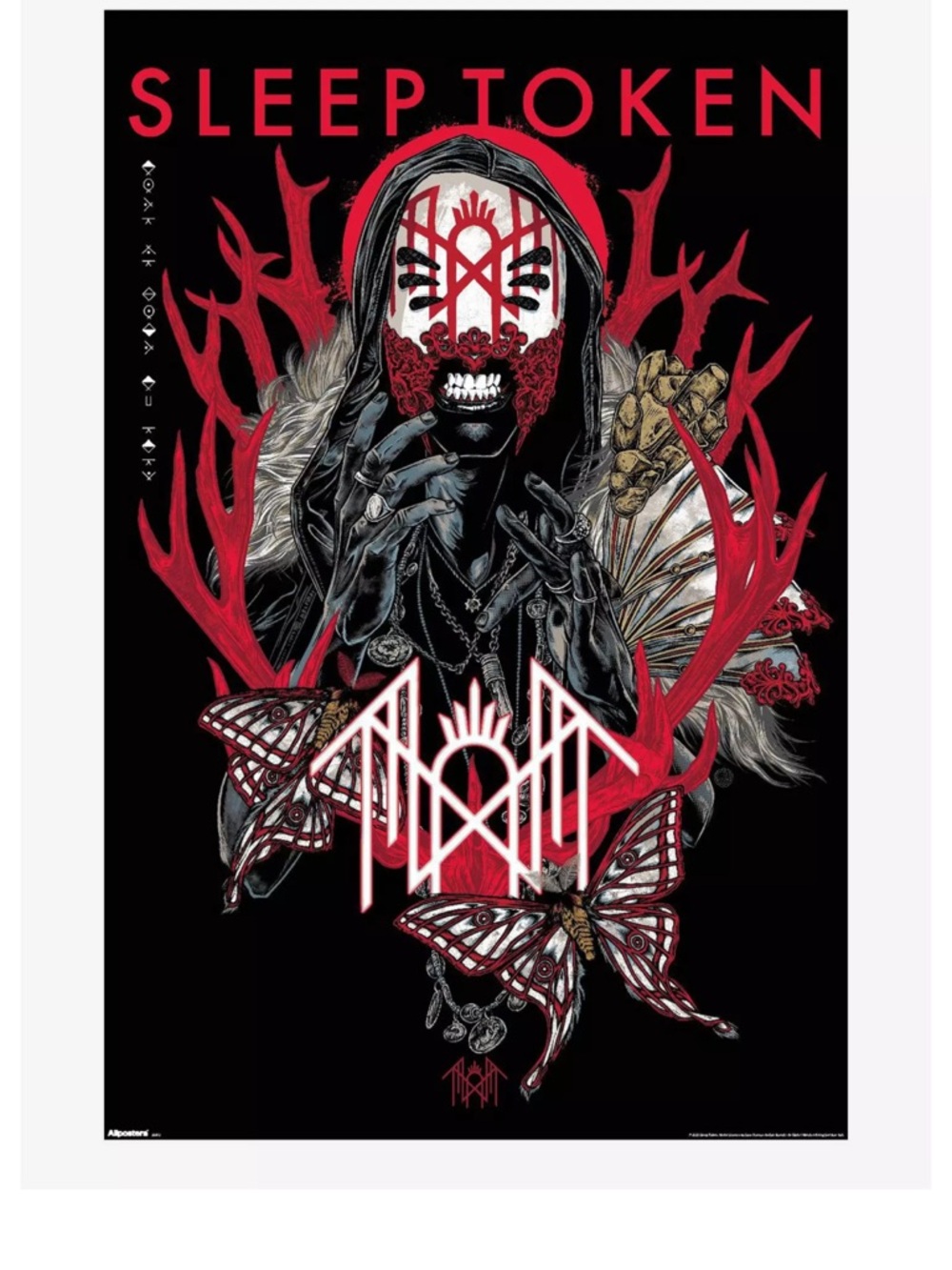 Official Sleep Token Poster- NWT